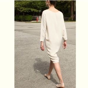 Black Crane Slim Dress